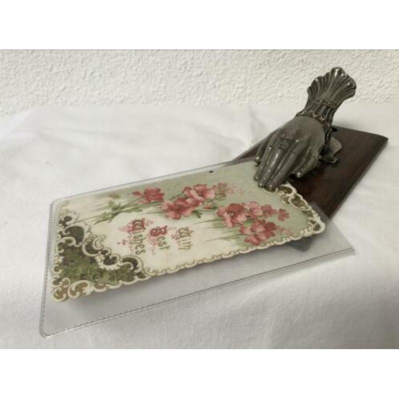 Ca 1900 hand brief/ post klem