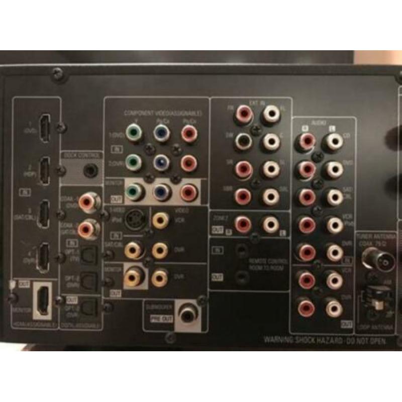 denon receiver AVR1910 met 5.1 speakerset