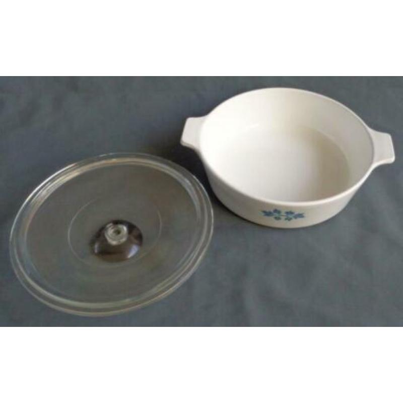 BLUE BAND PYROFLAM ovenschaal oven pan H11xO19,5cm dekschaal