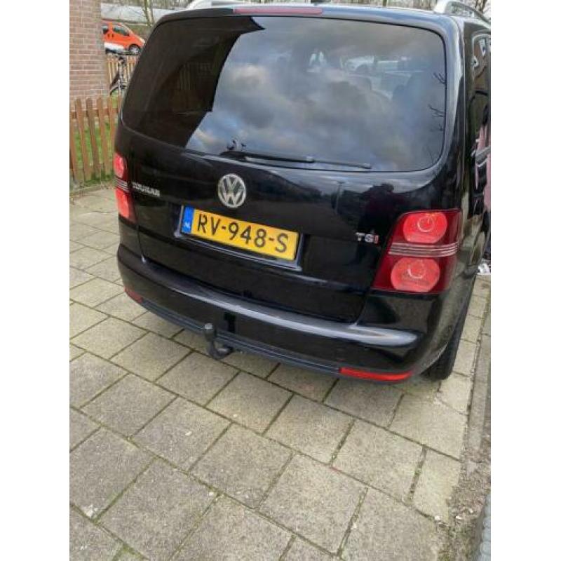 Volkswagen Touran 1.4 TSI 103KW DSG 2008 Zwart 7 persoons