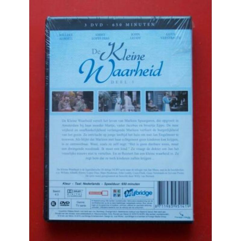 2 dvd-boxen De Kleine Waarheid deel 1 en 2 Willeke Alberti