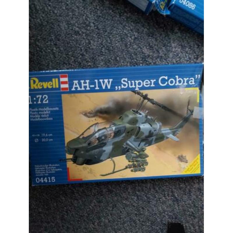 Vliegtuigen bouwpakketten revell
