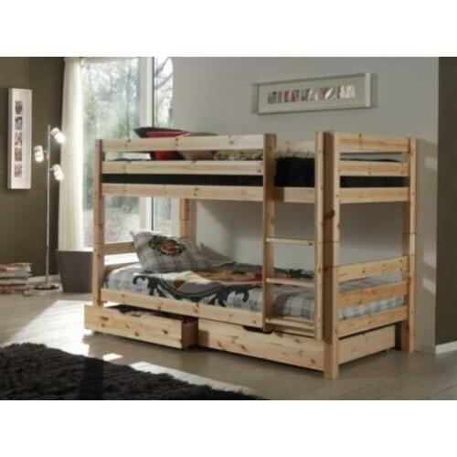 Pino | Houten | Stapelbed | Deelbaar | Inclusief Bodems