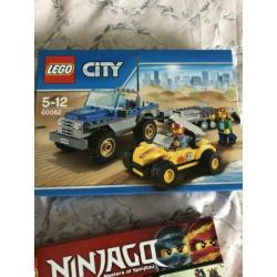Nieuw!! 2 Lego city 1 Ninjago en 1 nexr knights