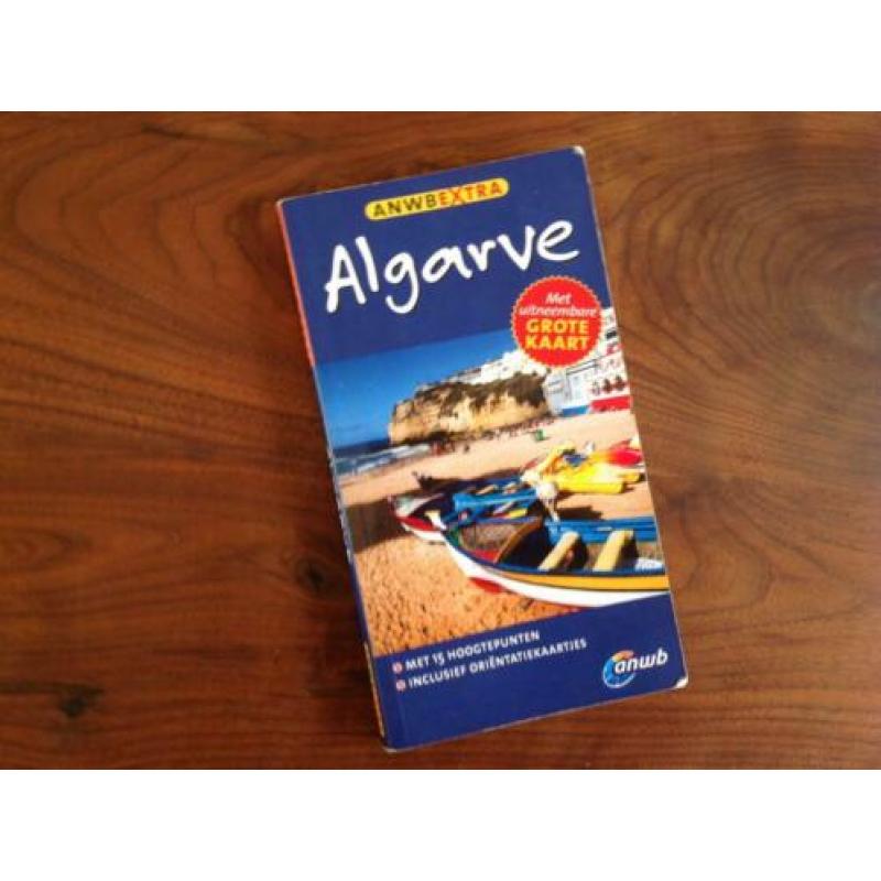 Algarve Portugal ANWB reisgids n+ GROTE KAART