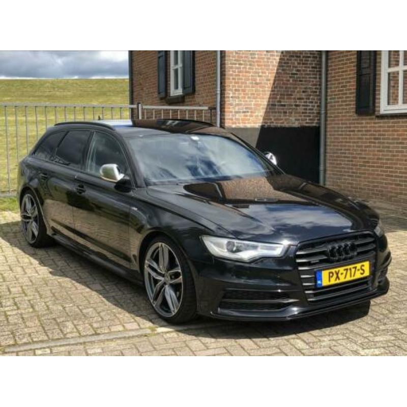 Audi A6 3.0 TDI 230KW Avant Quat S-tr 2013 Zwart biturbo