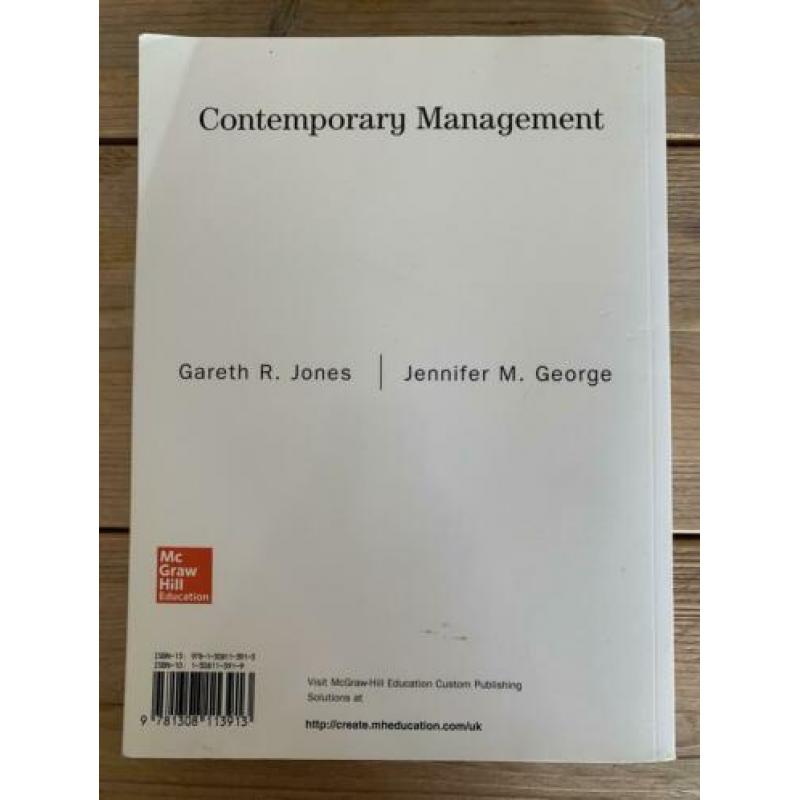 Contemporary Management by Jones & George