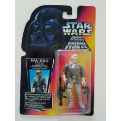 -40% Star Wars POTF Red Tri Logo Han Solo in Hoth Gear