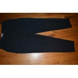 Cassani, zwart stretch katoenen pantalon, maat 46