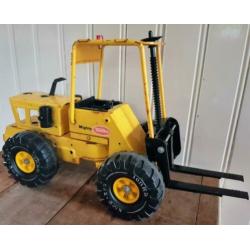 Tonka Mighty heftruck, vintage, 50cm groot