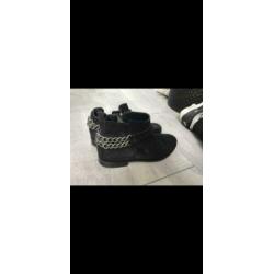 Tommy hilfiger leer schoenen