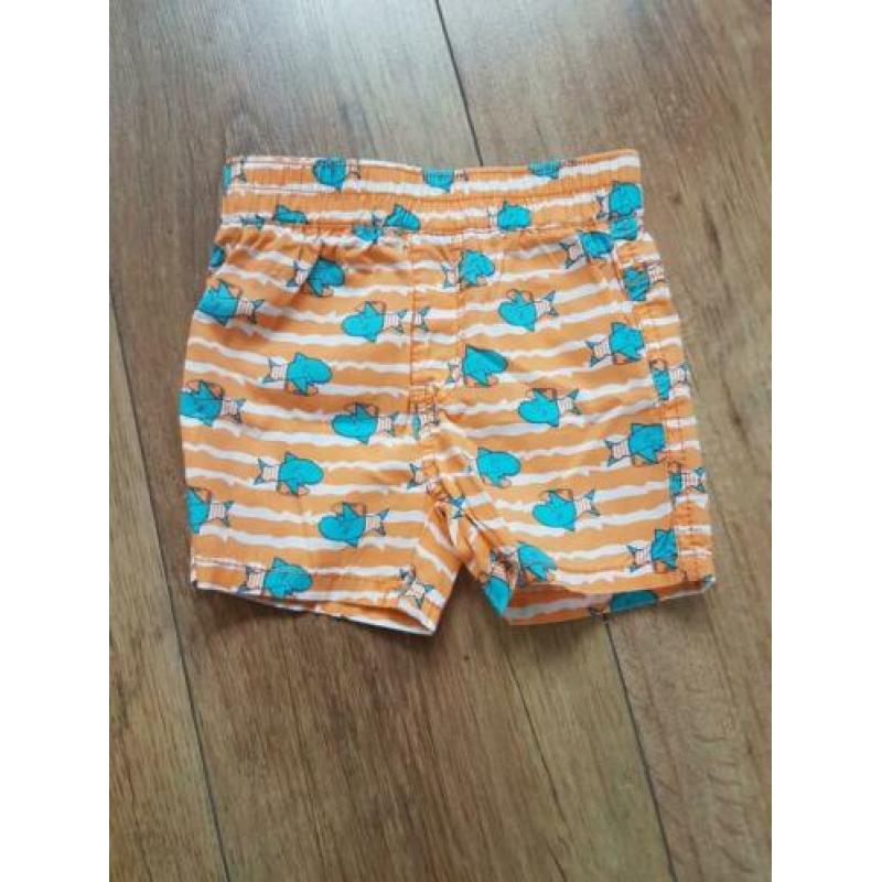 Setje korte broek en t-shirt maat 62
