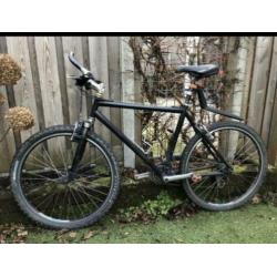 Mountainbike zwart