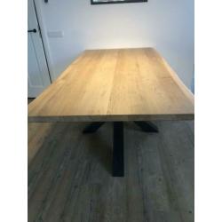 Tafel boomstam eikenhout