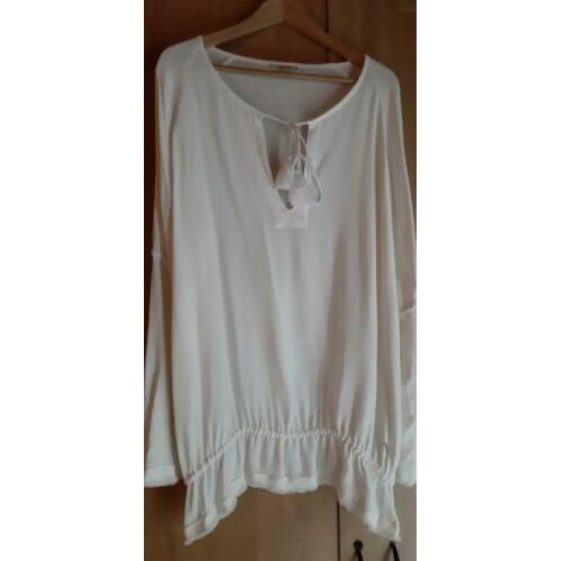 Leuke blouse tuniek Anna van Toor, maat 46, nooit gedragen