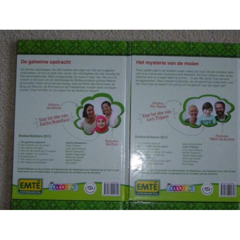 complete serie Boekenbakkers, 8 nieuwe boeken