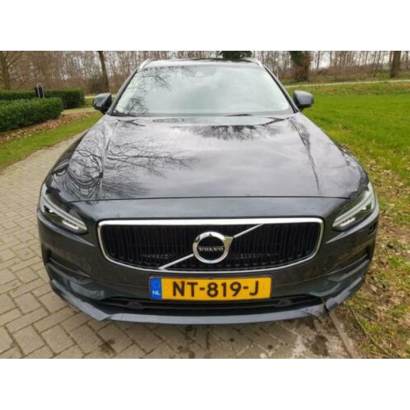 Volvo V90 2.0 T5 254 pk Geartronic 2017 Grijs lichte schade
