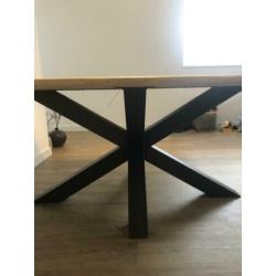 Tafel boomstam eikenhout