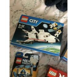 Nieuw!! 2 Lego city 1 Ninjago en 1 nexr knights