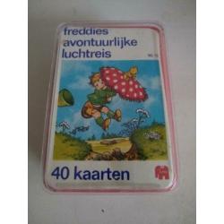 Vintage kwartet freddies avontuurlijke luchtreis jaren 70