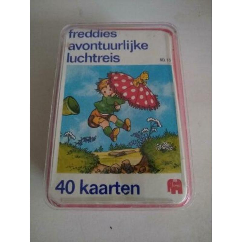 Vintage kwartet freddies avontuurlijke luchtreis jaren 70