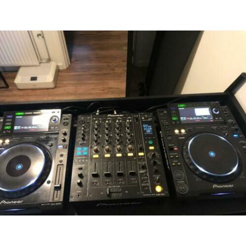 Dj set pioneer cdjm 2000 mixer djm 850