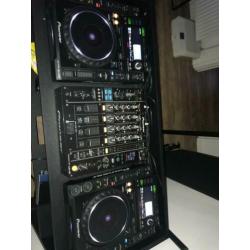 Dj set pioneer cdjm 2000 mixer djm 850