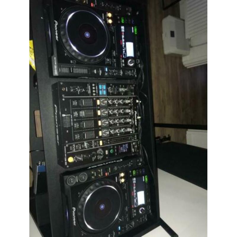 Dj set pioneer cdjm 2000 mixer djm 850