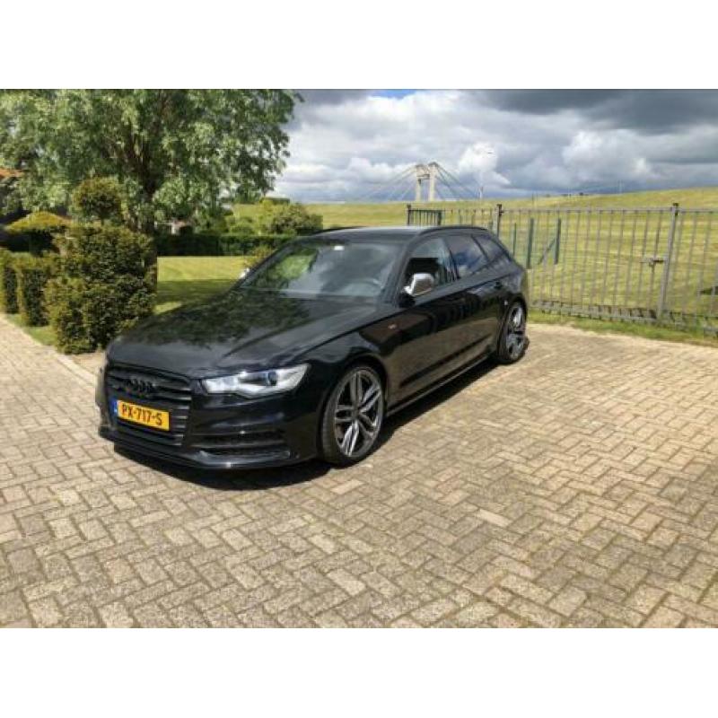 Audi A6 3.0 TDI 230KW Avant Quat S-tr 2013 Zwart biturbo