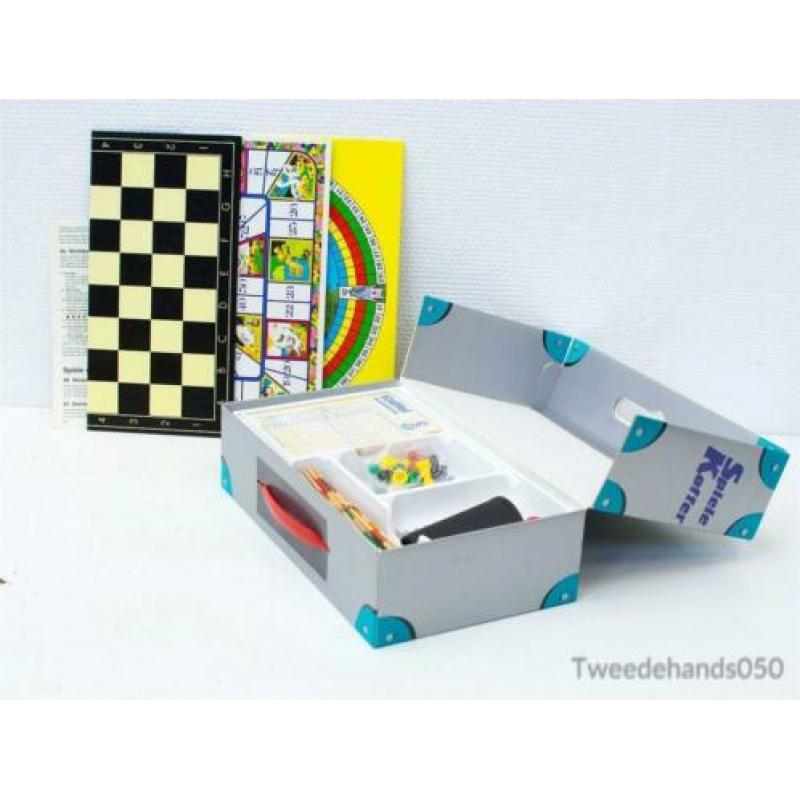 Spelletjes koffer gezelschapsspellen 81595