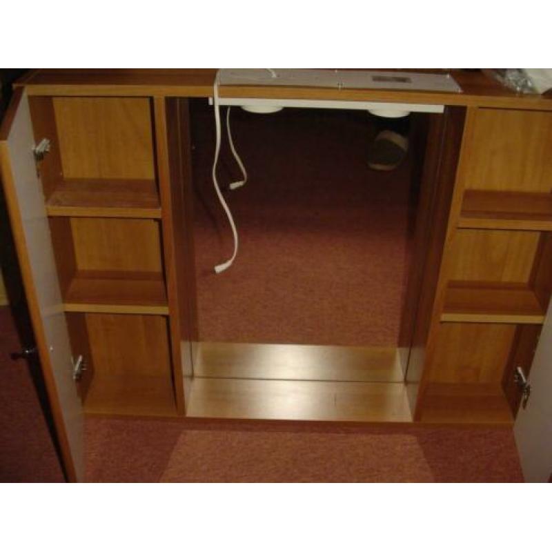 badkamer wandkast met spiegel
