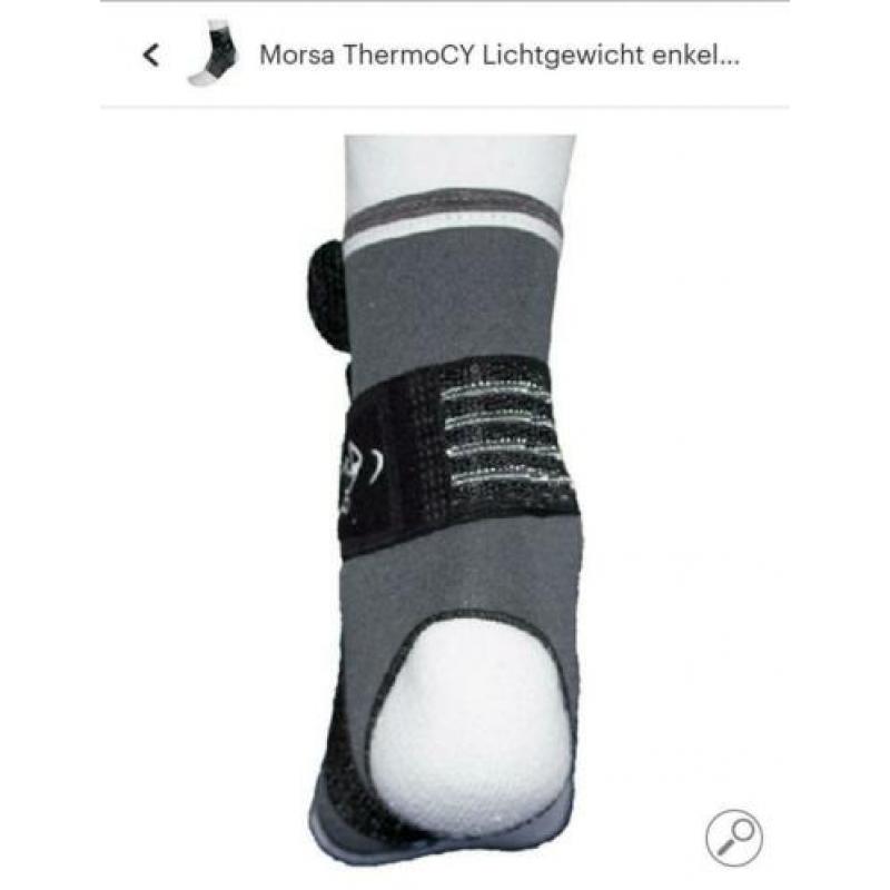 Nieuwe lichtgewicht thermo enkelbrace maat S