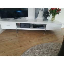 Mooi Tv-meubel, hoogglans wit