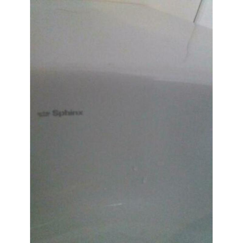 Wastafel met kraan wit. Merk Sphinx