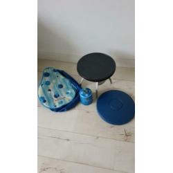 Camping party grill, plaat wok op gas.merk camingaz