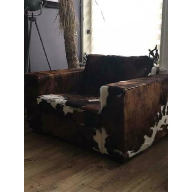 Stoelen koeienhuid