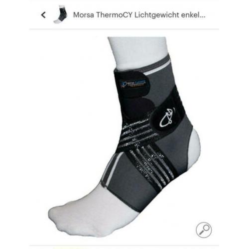 Nieuwe lichtgewicht thermo enkelbrace maat S