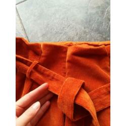 Corduroy paperback rok van Object , maat 36
