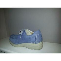 Wolky schoenen blauw maat 37
