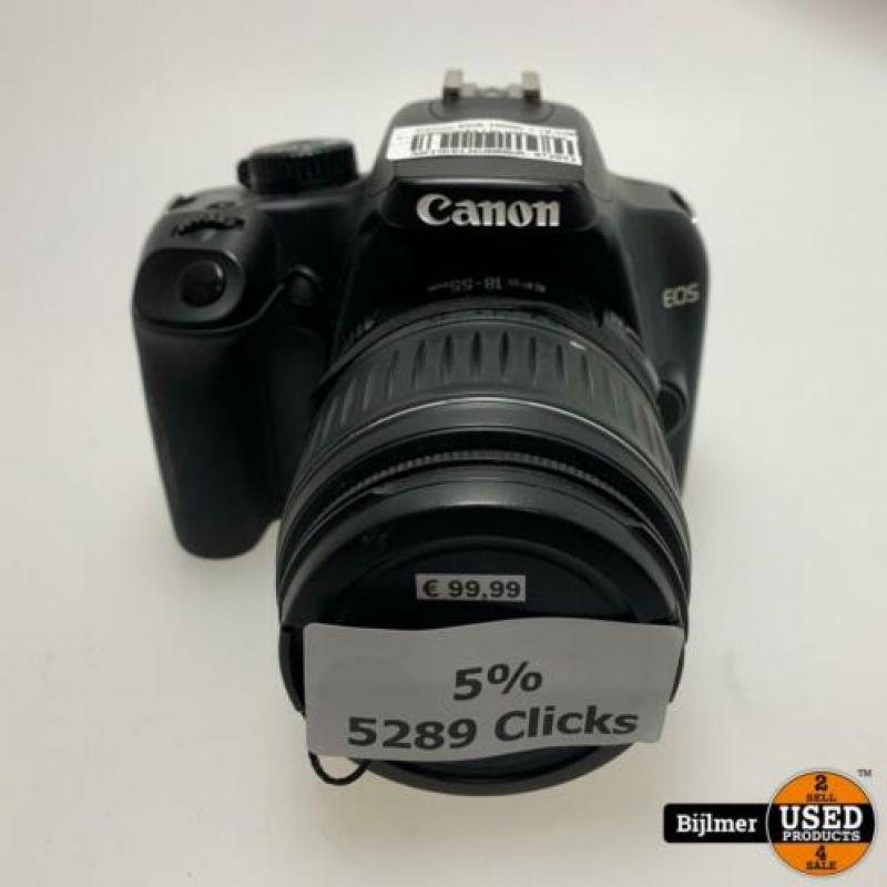 Canon EOS 1000D + 18-55MM lens 5289Clicks | In nette staat