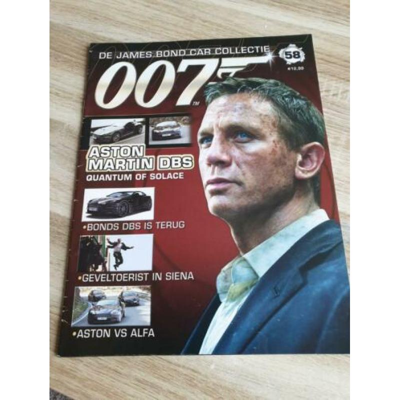 Nr.58 Aston Martin DBS James Bond Diorama 1:43 ( UH)