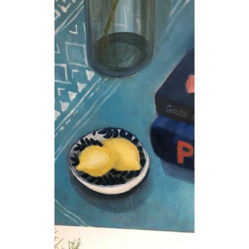 Groot schilderij Sylvia_Frankena
