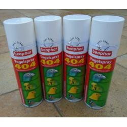 Beaphar 404 vogelspray ONGEBRUIKT!