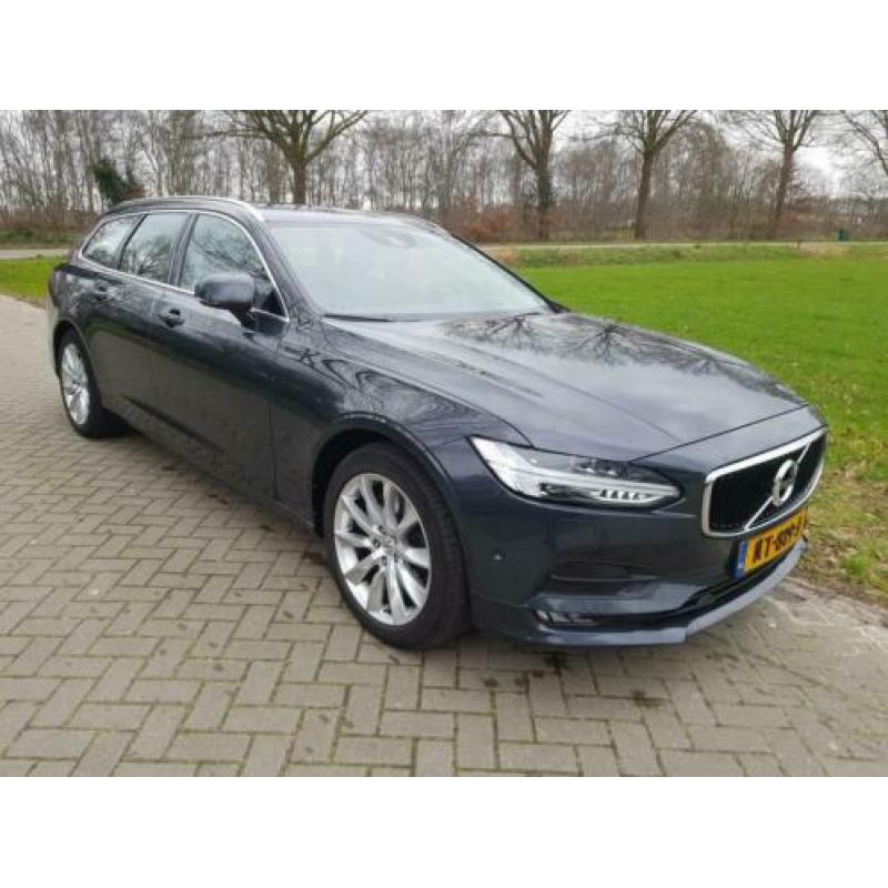 Volvo V90 2.0 T5 254 pk Geartronic 2017 Grijs lichte schade