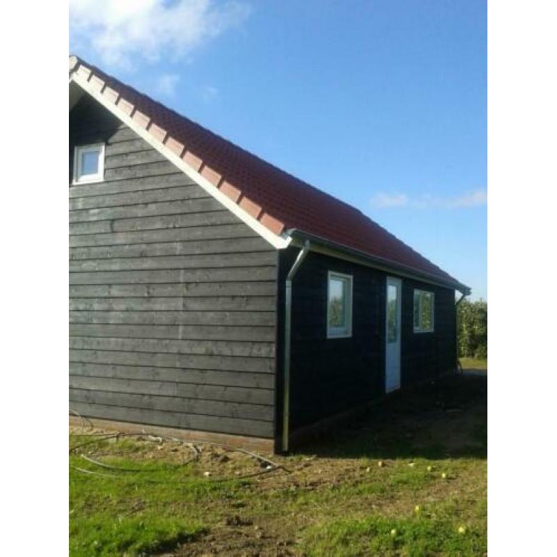 Woonhut/blokhut/tuinhuis bouwpakket