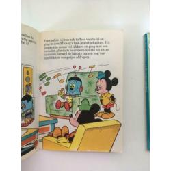 A164 Boek Disney Mini-reeks Oberon Mickey Mouse en de robot