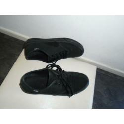 VANS Trendy Zwarte Sneakers Gympen maat 40 ZGAN