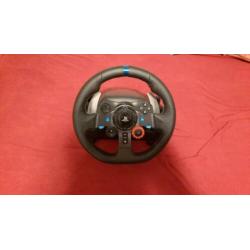 Race stuur Logitech g29 met schakelpook * weinig gebruikt! *