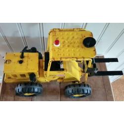 Tonka Mighty heftruck, vintage, 50cm groot