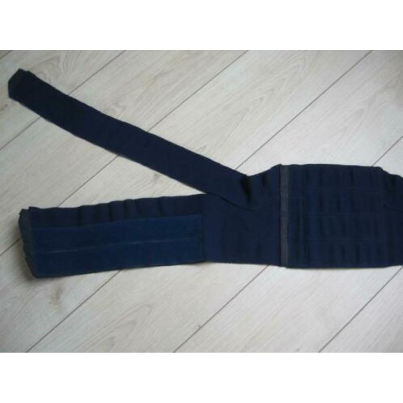 Stevige Ratys rug/buikbandage €10.00 Blauw M/L